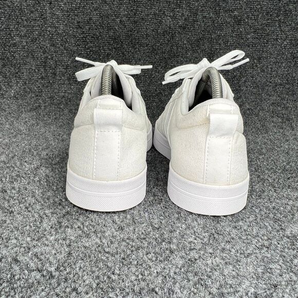 Adidas Bravada Shoes Womens Size 10 White Canvas Athletic Low Lace Skate Sneaker - Picture 5 of 11